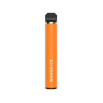 망고 아이스 3.6V 일회용 Vape 스틱 전자 담배 2000 퍼프 1500mAh