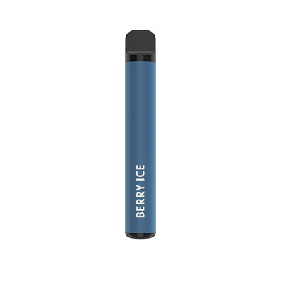2.4mL 파란색 일회용 Vape 펜 베리 아이스 E Cigs 14mm 500 퍼프