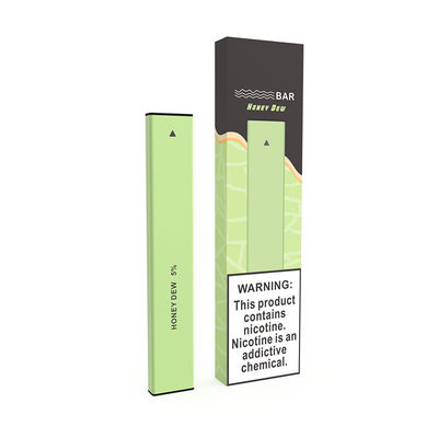 1.2ml 처분할 수 있는 소형 전자 담배 비 다시 채울 수 있는 카트리지 Vape 펜