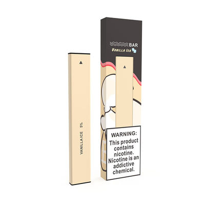 바닐라 아이스 400 퍼프 미니 전자담배 300mAh 포드 시스템