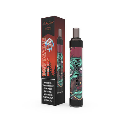 다채로운 처분할 수 있는 전자 담배 2000 분필 스테인리스 휴대용