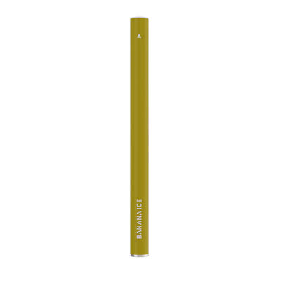 500 퍼프 미니 바나나 아이스 일회용 Vape 펜 바 1.3ml 3.0Ω