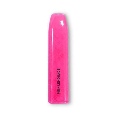 분홍색 600 퍼프 처분할 수 있는 편평한 Vape 펜 꼬투리 장치 3.7V 레모네이드